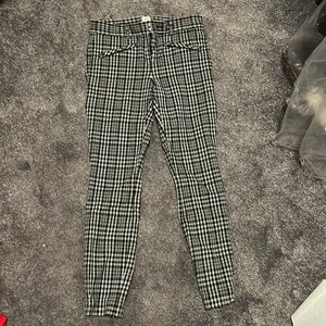 Gap plaid work pants